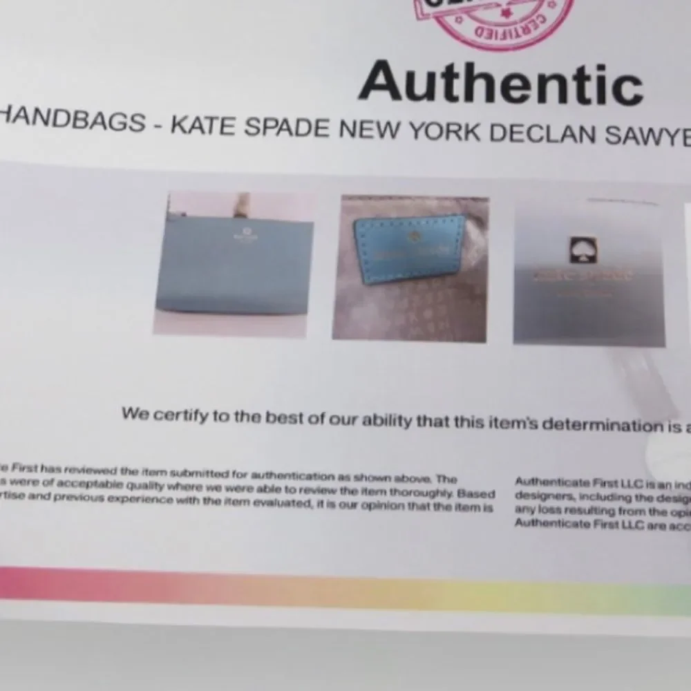 Kate Spade Teal Crossbody Bag